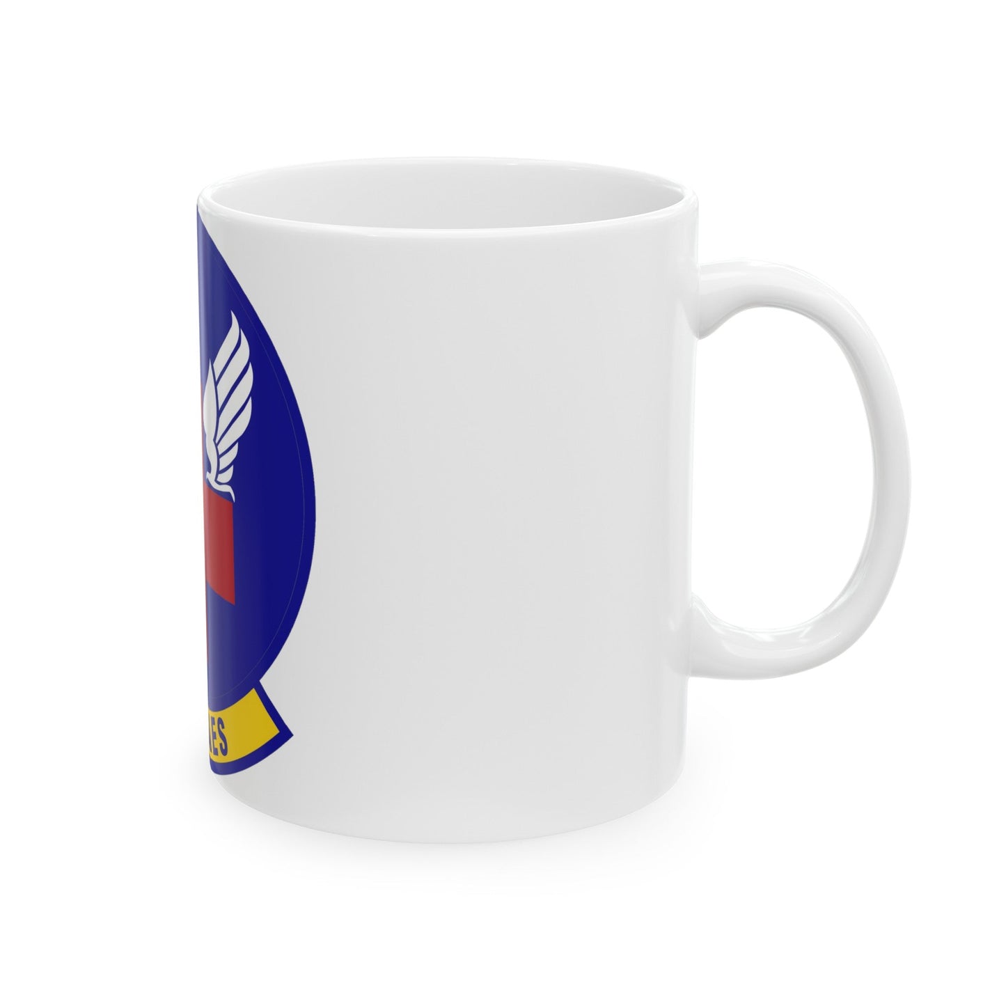 651st Expeditionary Aeromedical Evacuation Squadron (U.S. Air Force) White Coffee Mug-The Sticker Space