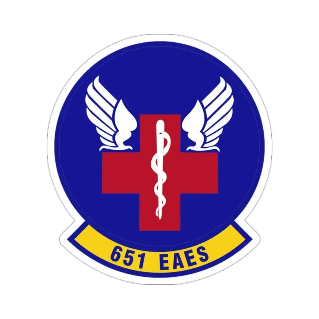 651st Expeditionary Aeromedical Evacuation Squadron (U.S. Air Force) STICKER Vinyl Die-Cut Decal - The Sticker Space
