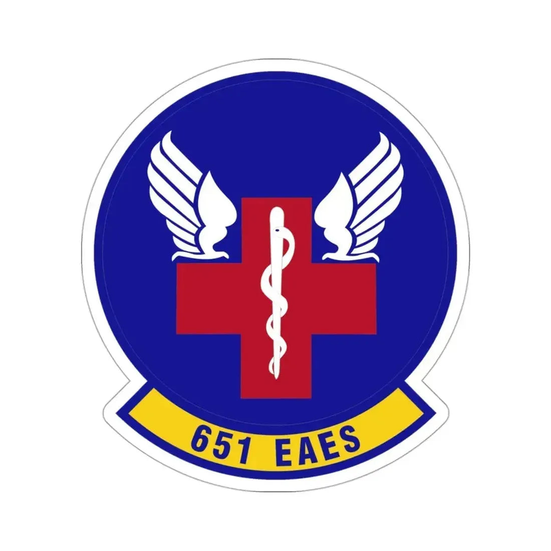 651st Expeditionary Aeromedical Evacuation Squadron (U.S. Air Force) STICKER Vinyl Die-Cut Decal - The Sticker Space
