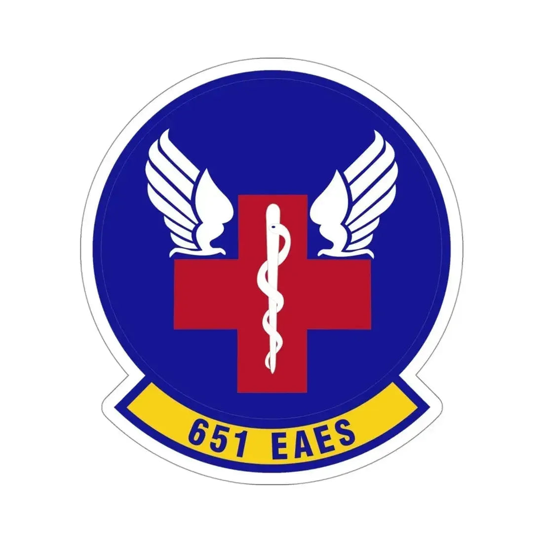 651st Expeditionary Aeromedical Evacuation Squadron (U.S. Air Force) STICKER Vinyl Die-Cut Decal - The Sticker Space