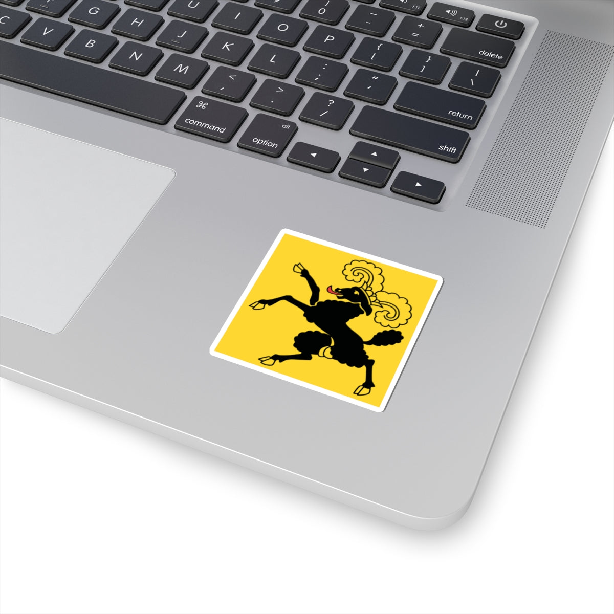 Flag of Canton of Schaffhausen (Switzerland) STICKER Vinyl Kiss-Cut Decal
