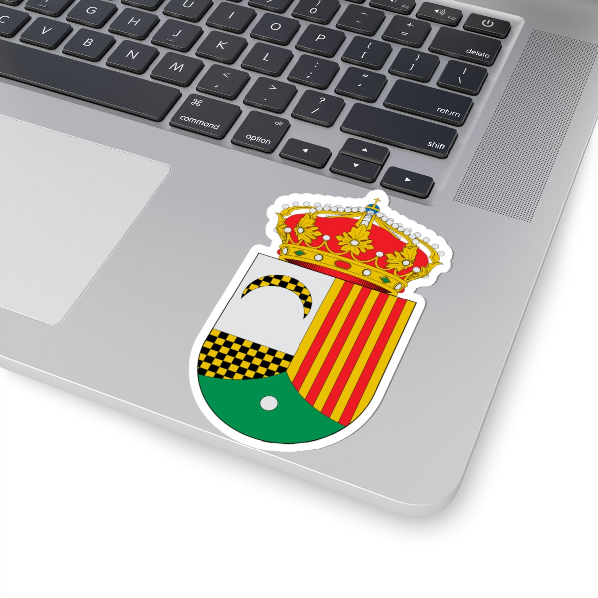 Escudo de Erla (Spain) (Coat of Arms) STICKER Vinyl Kiss-Cut Decal