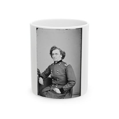 Portrait Of Brig. Gen. Thomas W. Sherman, Officer Of The Federal Army (U.S. Civil War) White Coffee Mug