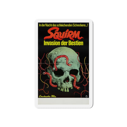 SQUIRM (GERMAN) 1976 Movie Poster - Refrigerator Magnet