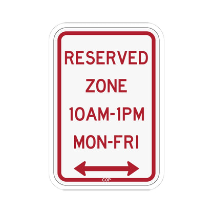 PBOT Road sign P4490D (Oregon) (Road Sign) STICKER Vinyl Kiss-Cut Decal