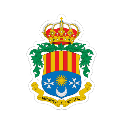 Escudo de Archena (Spain) (Coat of Arms) STICKER Vinyl Kiss-Cut Decal