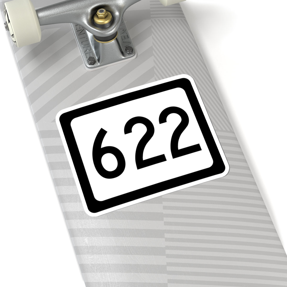 WV-622 (Virginia) (Road Sign) STICKER Vinyl Kiss-Cut Decal