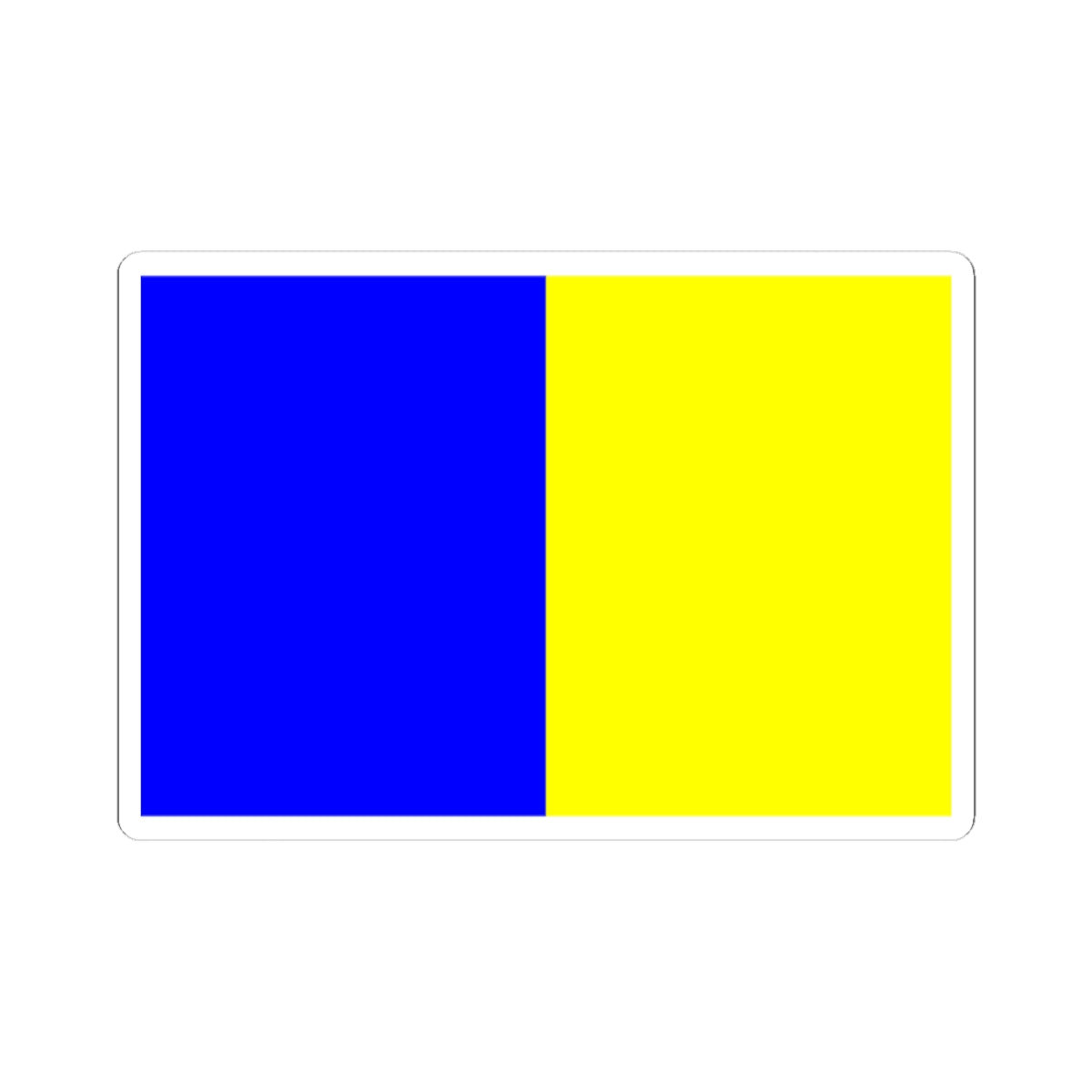 Flag of Annemasse (France) STICKER Vinyl Kiss-Cut Decal