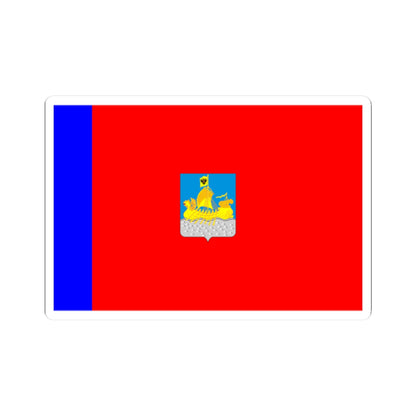 Flag of Kostroma Oblast 2000-06 (Russia) STICKER Vinyl Kiss-Cut Decal
