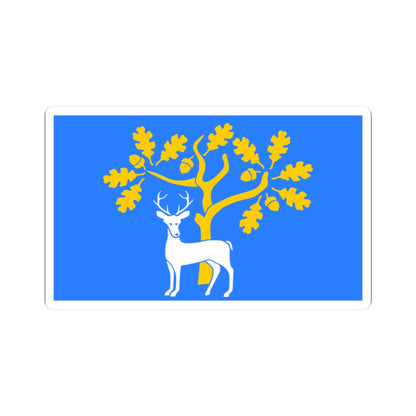 Berkshire flag ABC proposal (England) STICKER Vinyl Kiss-Cut Decal