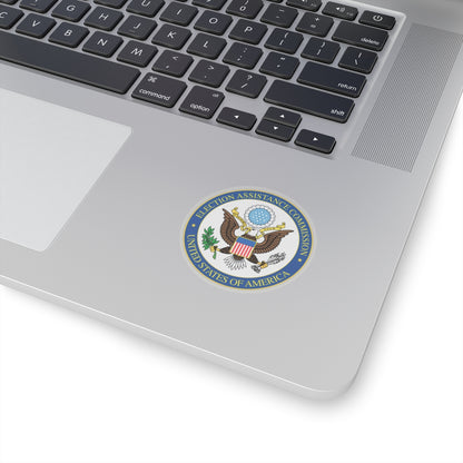 Seal of the United States Election Assistance Commission - STICKER Vinyl Kiss-Cut Decal