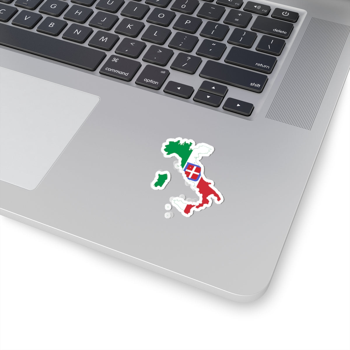 Flag-map of Italy 1870-1919 (Italy) STICKER Vinyl Kiss-Cut Decal