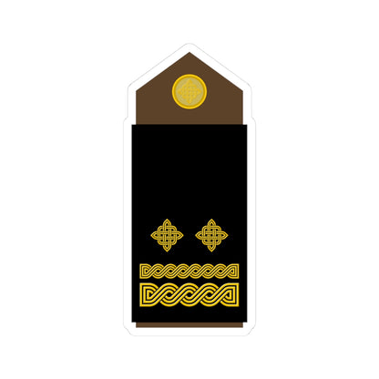 Army HRV OF 04 (Croatia) (Military Rank) STICKER Vinyl Kiss-Cut Decal