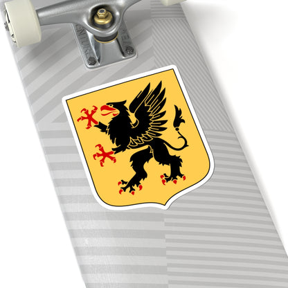 Södermanlands vapen (Sweden) (Coat of Arms) STICKER Vinyl Kiss-Cut Decal