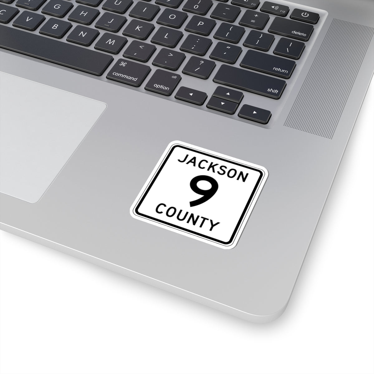 Jackson County Route 9 MN (Minnesota) (Road Sign) STICKER Vinyl Kiss-Cut Decal
