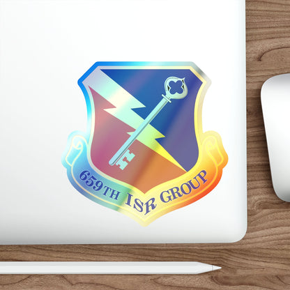 659 Intelligence Surveillance and Reconnaissance Group ACC (U.S. Air Force) Holographic STICKER Die-Cut Vinyl Decal-The Sticker Space