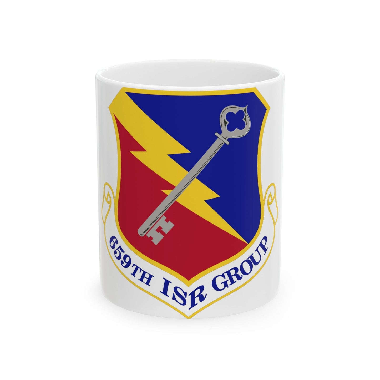 659 Intelligence Surveillance and Reconnaissance Group ACC (U.S. Air Force) White Coffee Mug-11oz-The Sticker Space