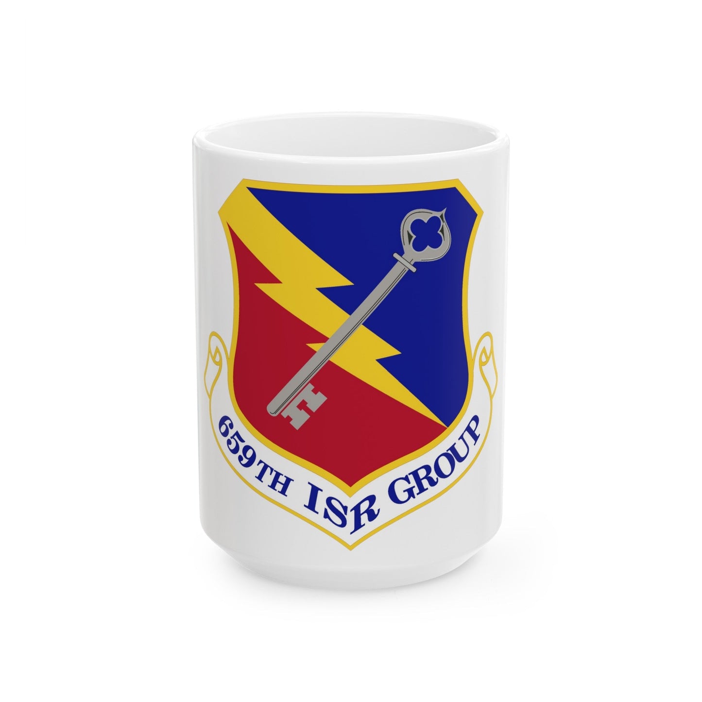 659 Intelligence Surveillance and Reconnaissance Group ACC (U.S. Air Force) White Coffee Mug-15oz-The Sticker Space