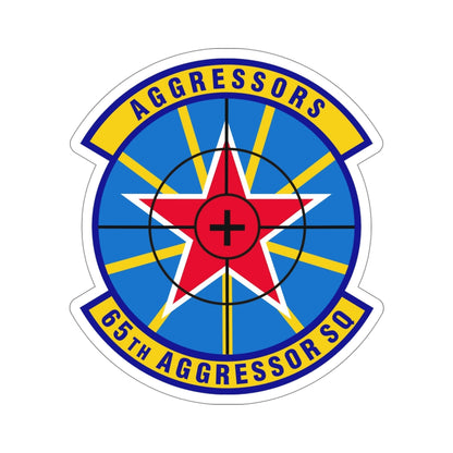 65th Aggressor Squadron (U.S. Air Force) STICKER Vinyl Die-Cut Decal-5 Inch-The Sticker Space