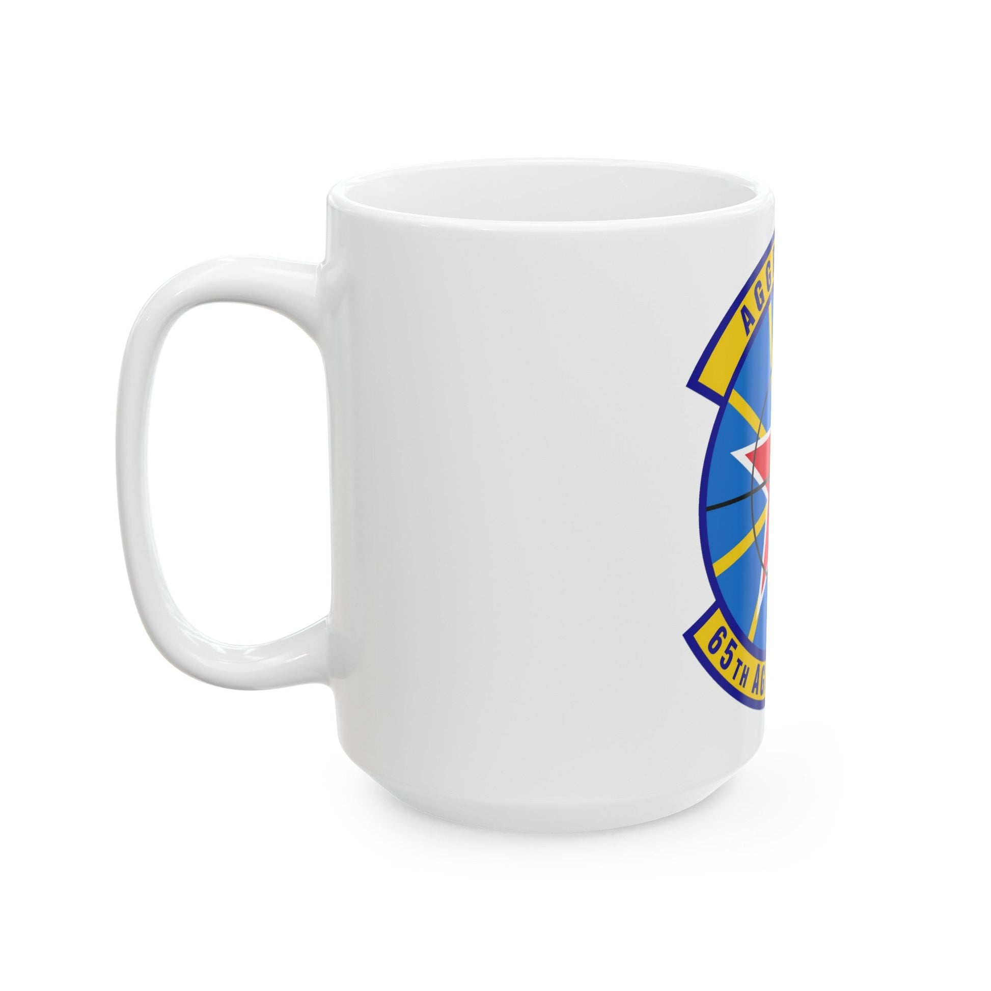 65th Aggressor Squadron (U.S. Air Force) White Coffee Mug-The Sticker Space