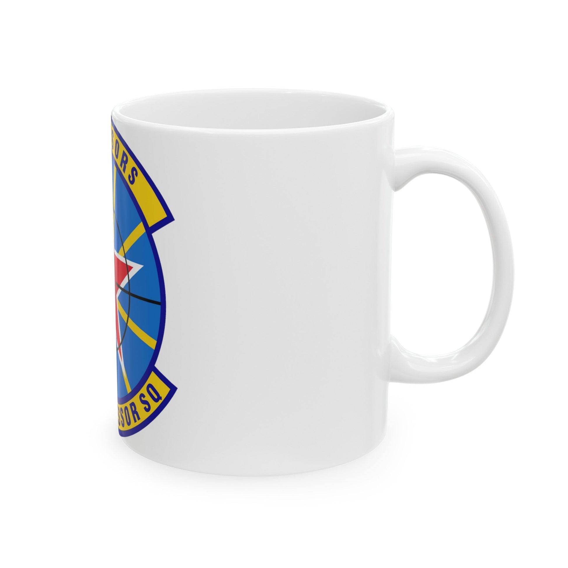 65th Aggressor Squadron (U.S. Air Force) White Coffee Mug-The Sticker Space