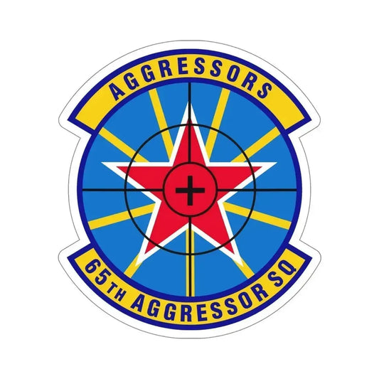 65th Aggressor Squadron (U.S. Air Force) STICKER Vinyl Die-Cut Decal 6 Inch - The Sticker Space