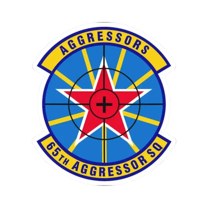 65th Aggressor Squadron (U.S. Air Force) STICKER Vinyl Kiss-Cut Decal - The Sticker Space