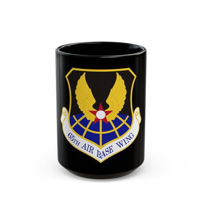 65th Air Base Wing (U.S. Air Force) Black Coffee Mug-15oz-The Sticker Space