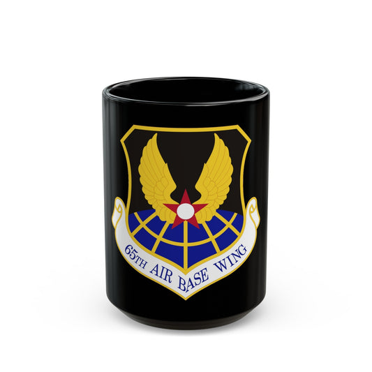 65th Air Base Wing (U.S. Air Force) Black Coffee Mug-15oz-The Sticker Space