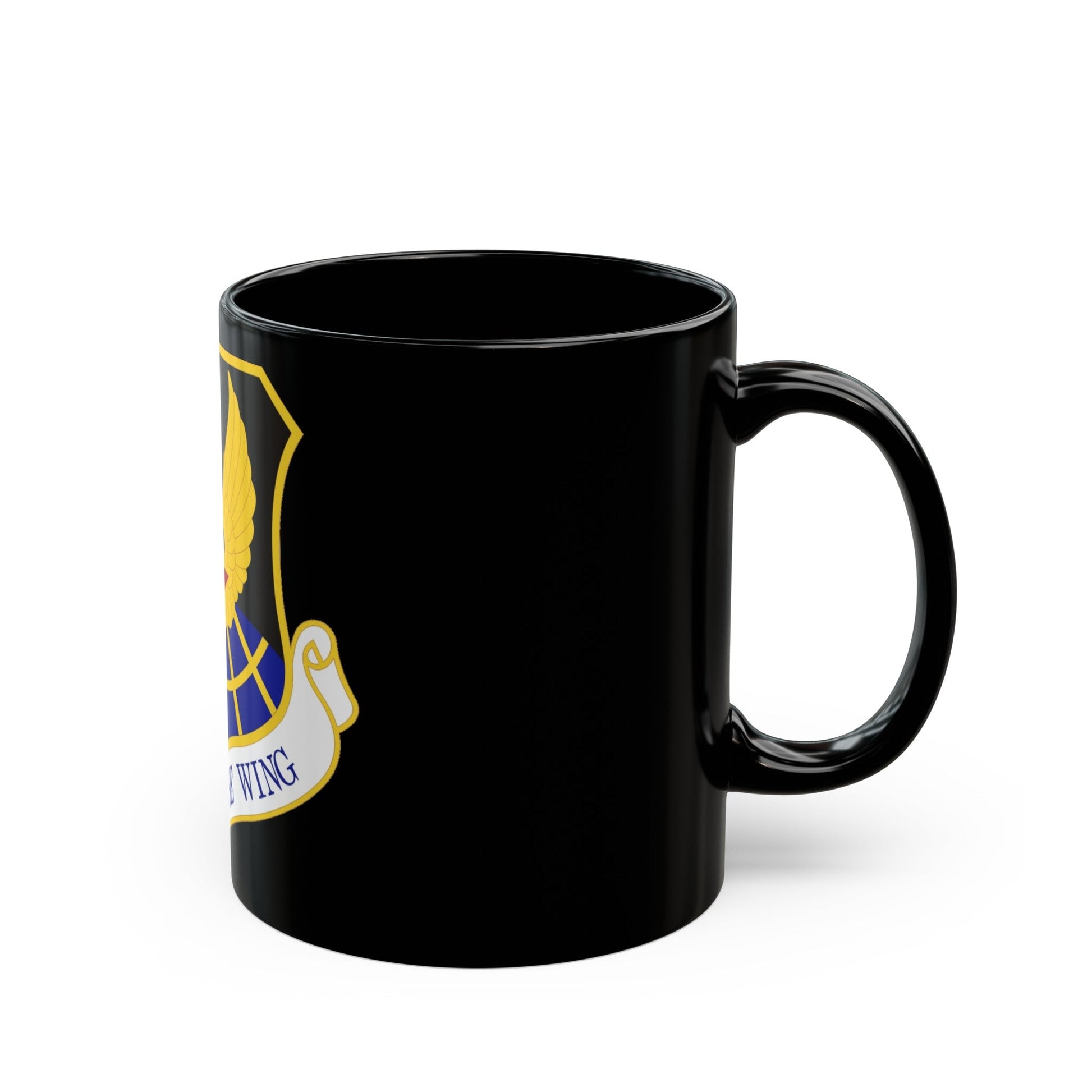 65th Air Base Wing (U.S. Air Force) Black Coffee Mug-The Sticker Space