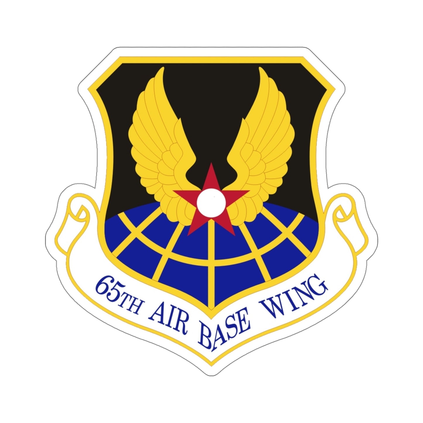 65th Air Base Wing (U.S. Air Force) STICKER Vinyl Die-Cut Decal-5 Inch-The Sticker Space