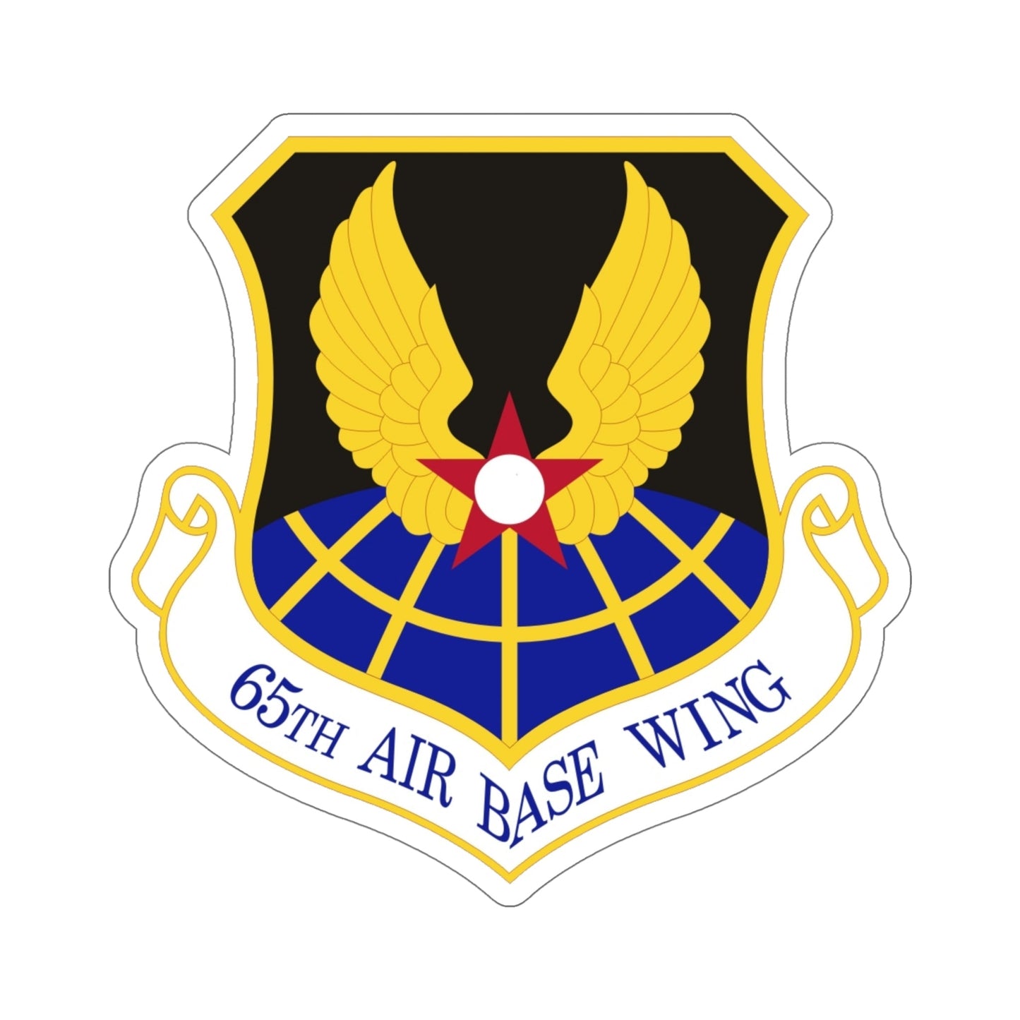 65th Air Base Wing (U.S. Air Force) STICKER Vinyl Die-Cut Decal-6 Inch-The Sticker Space