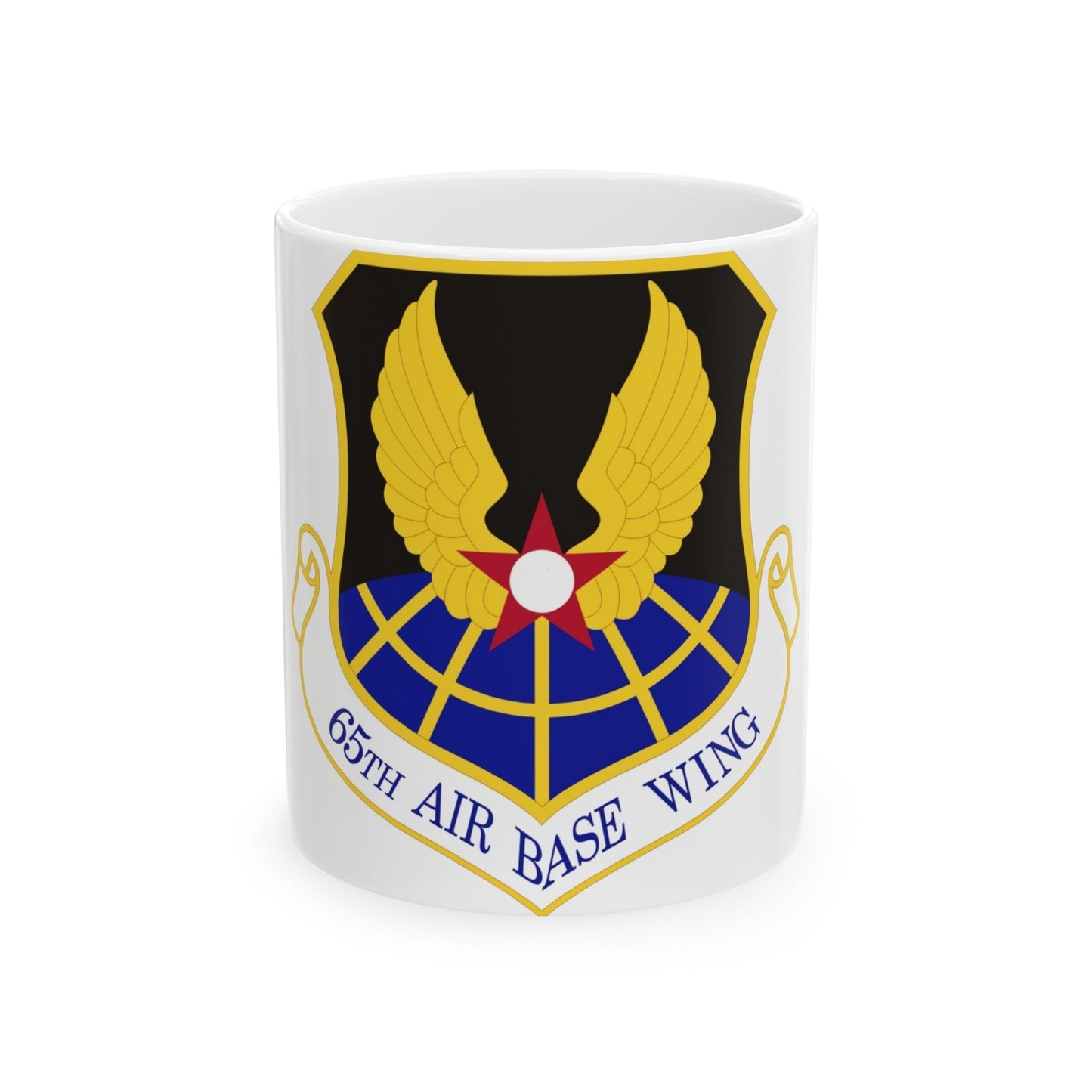 65th Air Base Wing (U.S. Air Force) White Coffee Mug-11oz-The Sticker Space