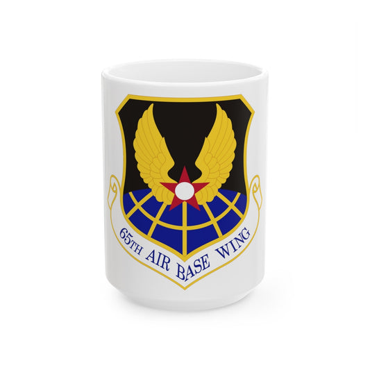 65th Air Base Wing (U.S. Air Force) White Coffee Mug-15oz-The Sticker Space