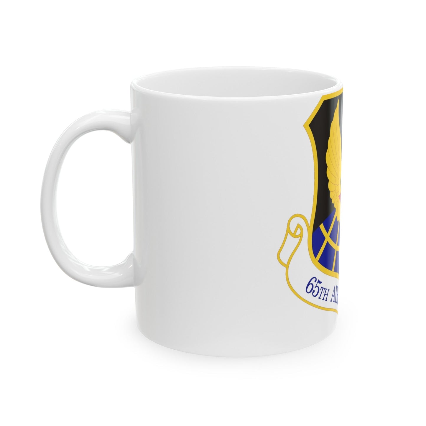 65th Air Base Wing (U.S. Air Force) White Coffee Mug-The Sticker Space