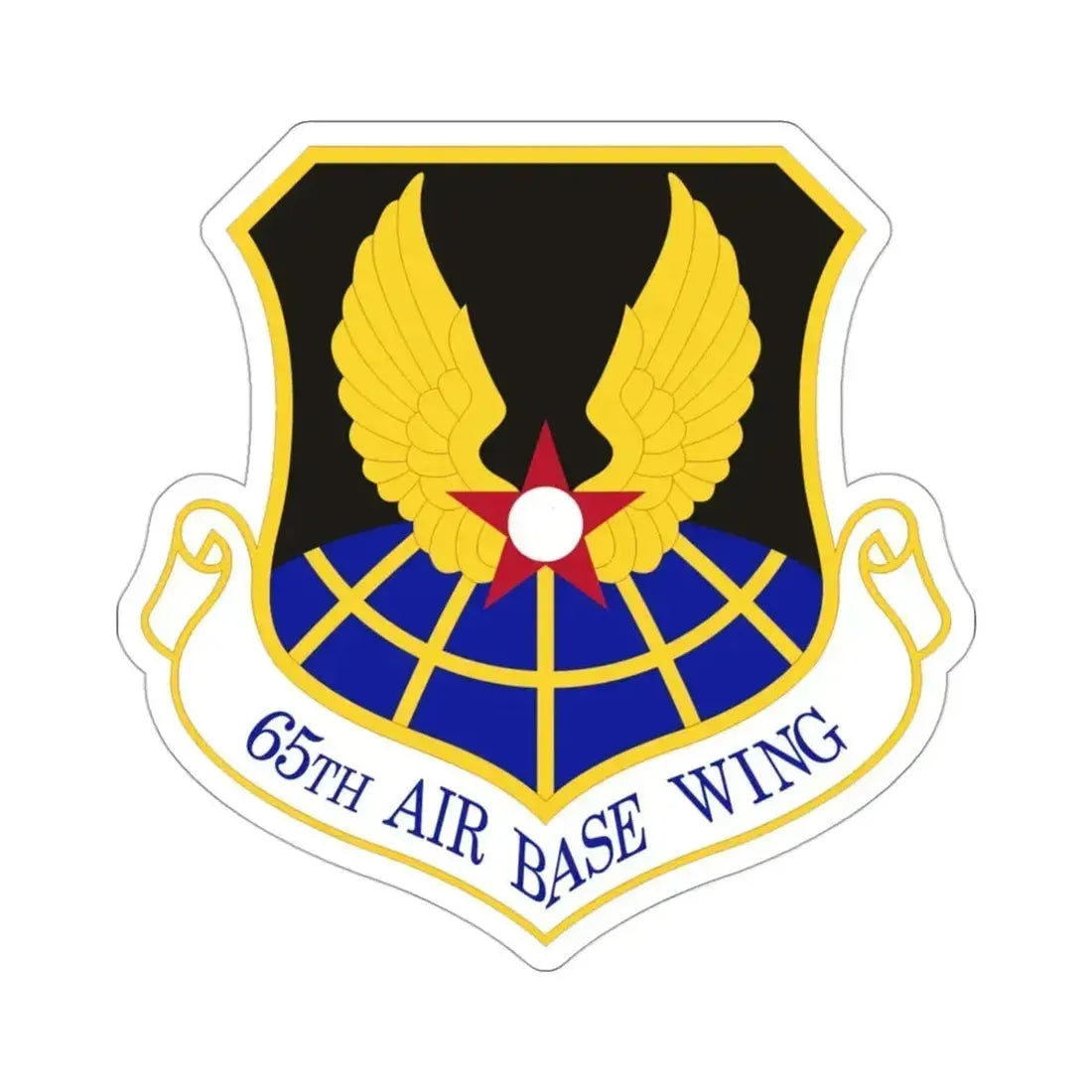 65th Air Base Wing (U.S. Air Force) STICKER Vinyl Die-Cut Decal 3 Inch - The Sticker Space