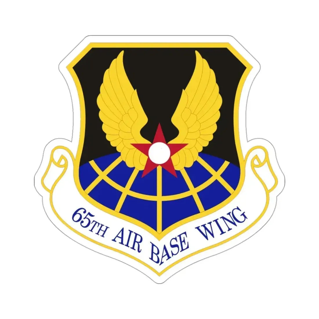 65th Air Base Wing (U.S. Air Force) STICKER Vinyl Die-Cut Decal 3 Inch - The Sticker Space