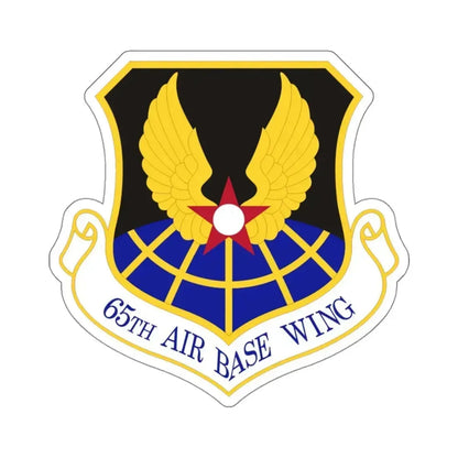 65th Air Base Wing (U.S. Air Force) STICKER Vinyl Kiss-Cut Decal 4 Inch White - The Sticker Space