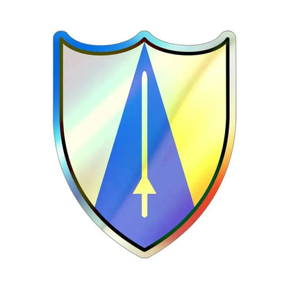 65th Cavalry Division (U.S. Army) Holographic STICKER Die-Cut Vinyl Decal 5 Inch Holographic - The Sticker Space