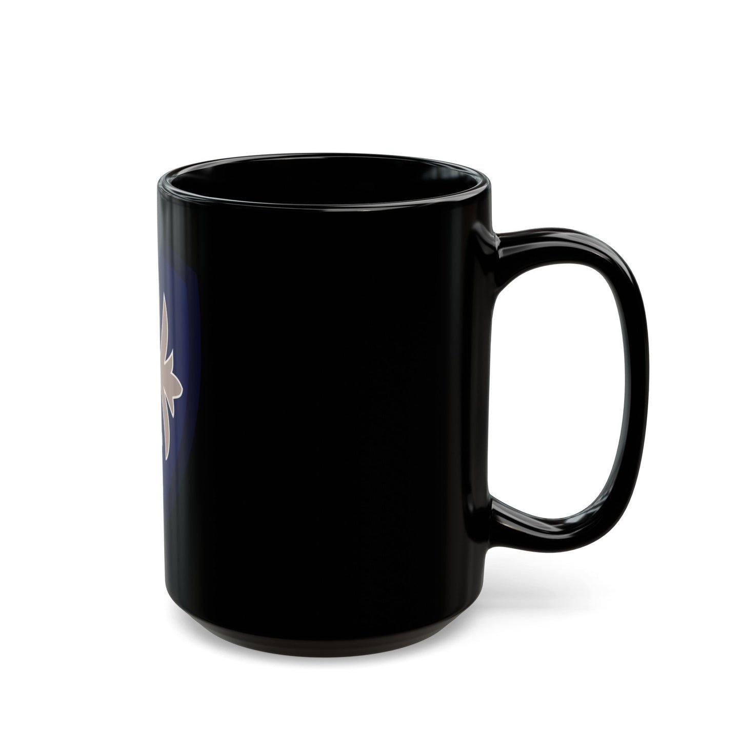 65th Infantry Division (U.S. Army) Black Coffee Mug-The Sticker Space