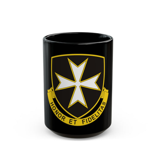 65th Infantry Regiment (U.S. Army) Black Coffee Mug-15oz-The Sticker Space