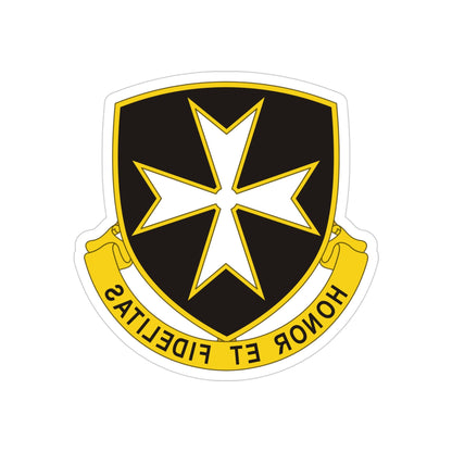 65th Infantry Regiment (U.S. Army) REVERSE PRINT Transparent STICKER-4" × 4"-The Sticker Space