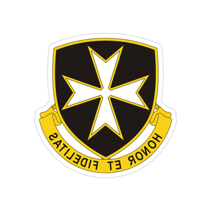 65th Infantry Regiment (U.S. Army) REVERSE PRINT Transparent STICKER-5" × 5"-The Sticker Space