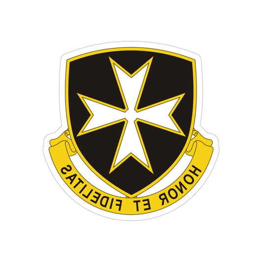 65th Infantry Regiment (U.S. Army) REVERSE PRINT Transparent STICKER-6" × 6"-The Sticker Space