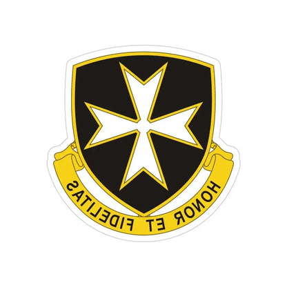 65th Infantry Regiment (U.S. Army) REVERSE PRINT Transparent Die-Cut STICKER - The Sticker Space
