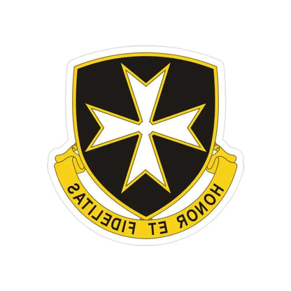 65th Infantry Regiment (U.S. Army) REVERSE PRINT Transparent Die-Cut STICKER - The Sticker Space