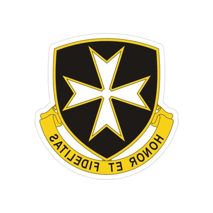 65th Infantry Regiment (U.S. Army) REVERSE PRINT Transparent Die-Cut STICKER - The Sticker Space