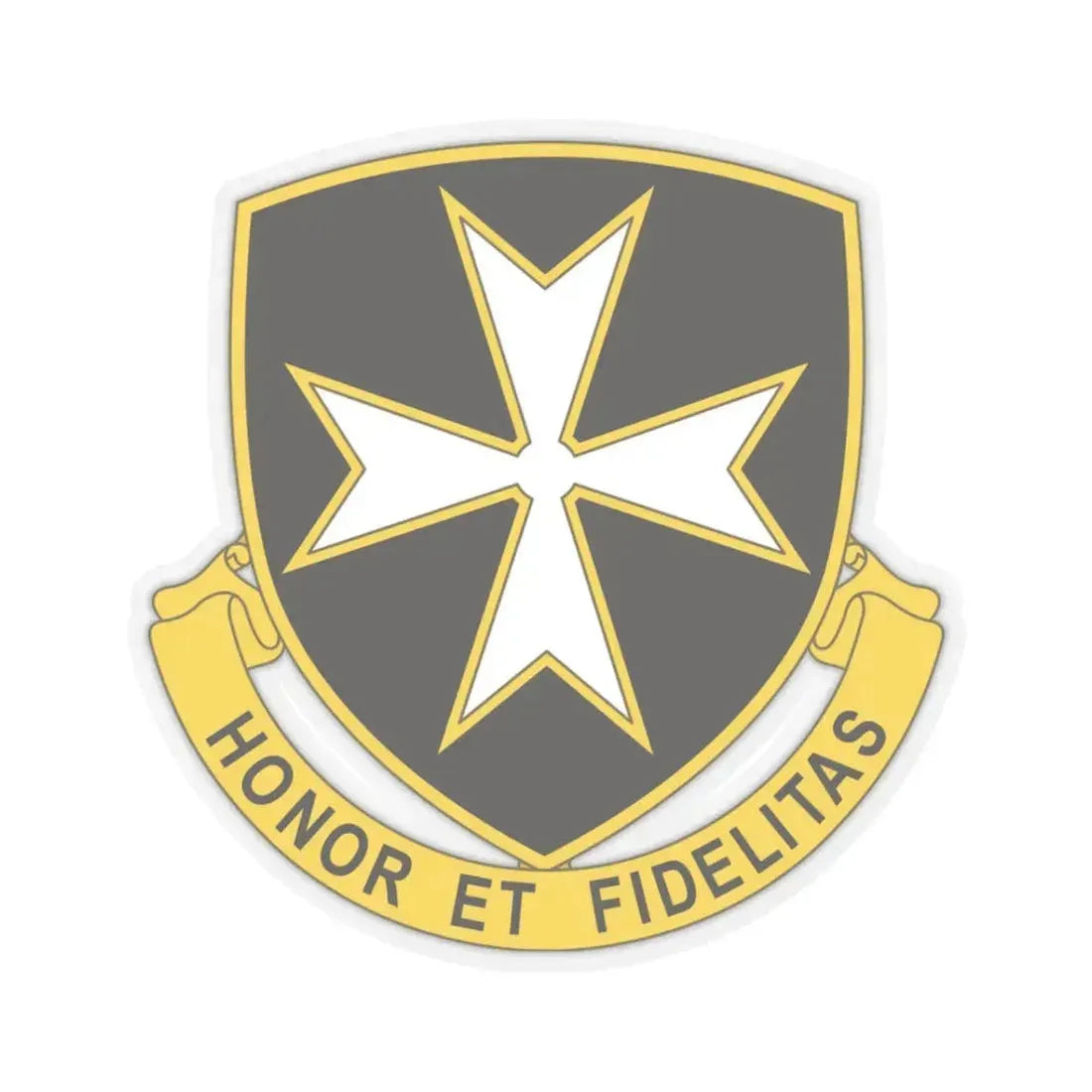 65th Infantry Regiment (U.S. Army) STICKER Vinyl Kiss-Cut Decal 3 Inch Transparent - The Sticker Space