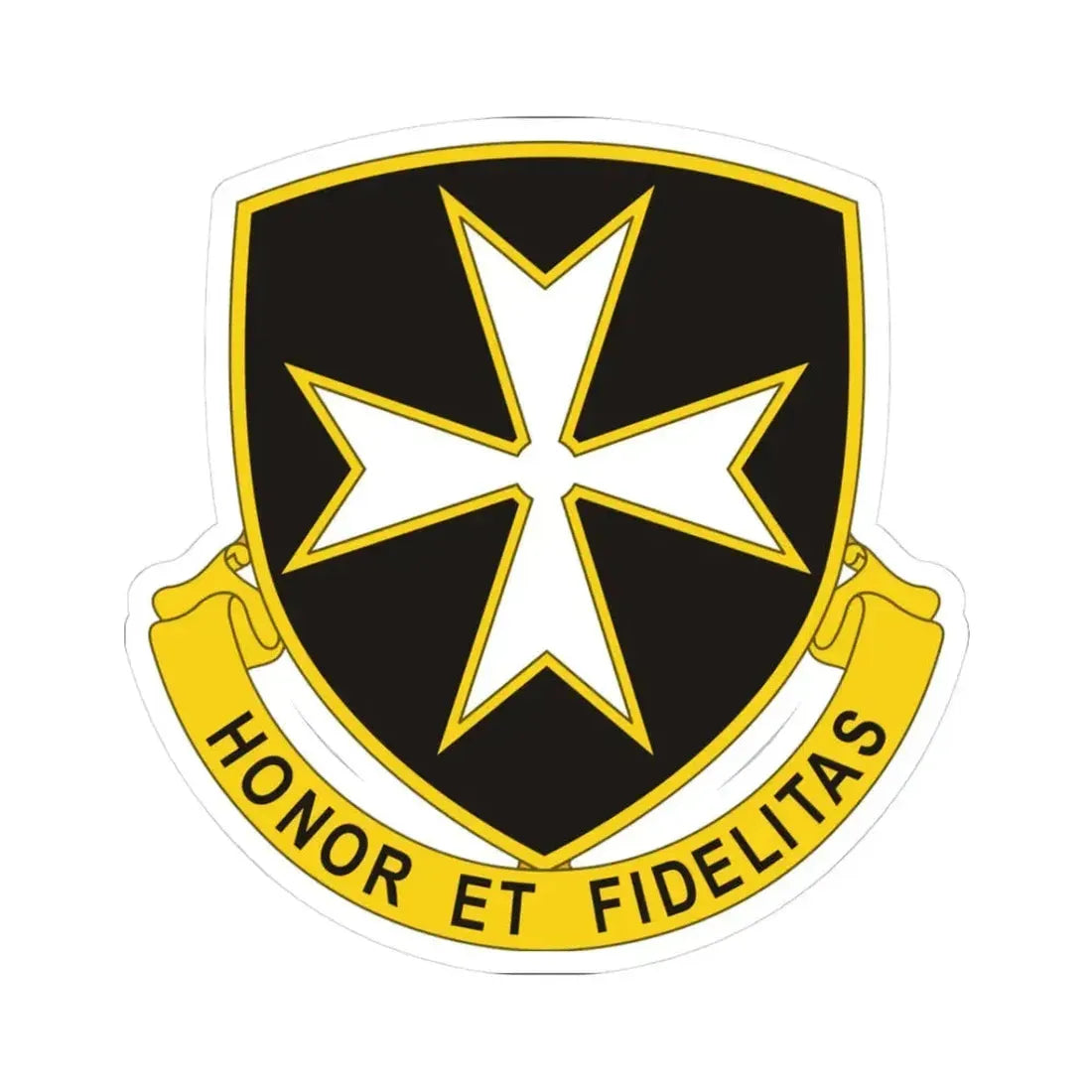 65th Infantry Regiment (U.S. Army) STICKER Vinyl Kiss-Cut Decal 3 Inch White - The Sticker Space