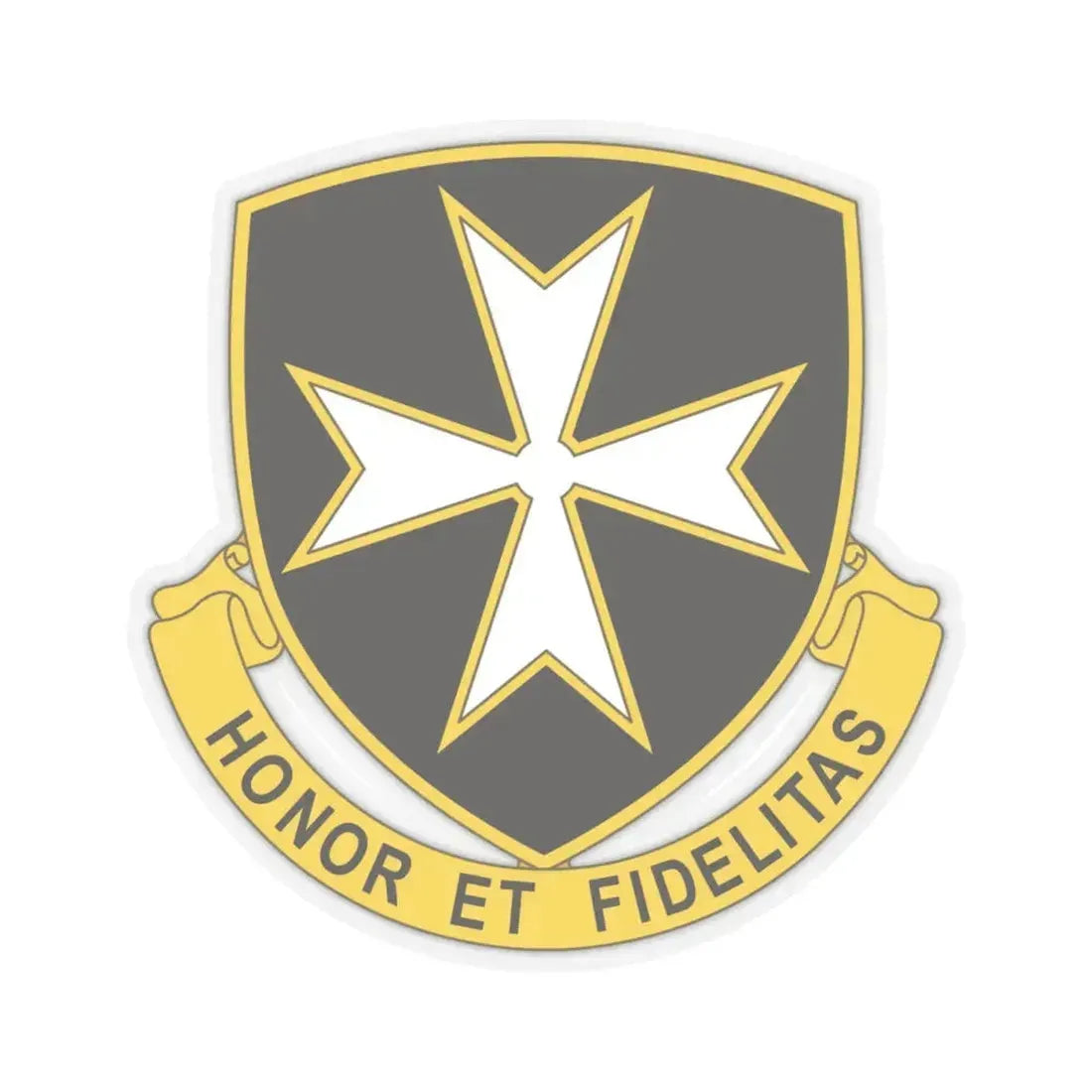 65th Infantry Regiment (U.S. Army) STICKER Vinyl Kiss-Cut Decal 4 Inch Transparent - The Sticker Space